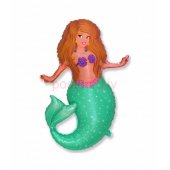 Little Mermaid ФОЛЬГА ВОЗДУШНЫЙ ШАР 75 cm