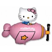 Hello Kitty Plane ФОЛЬГА ВОЗДУШНЫЙ ШАР 74 CM